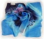Платок Rossini 700092(3) 98х98 см, голубой|синий